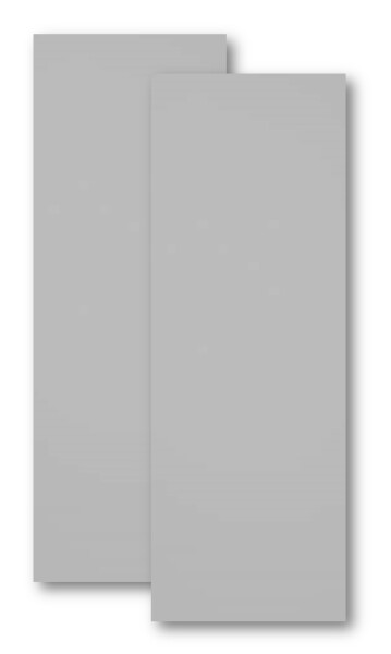 MEXEN - VELAR pro sprchové dveře 90x200 cm 8mm grafit, Sada samostatných skel 871-090-000-00-40