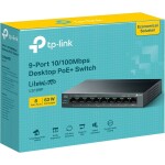 TP-Link LS109P / Switch / 1.8 Gbps / 9x LAN / PoE+ (LS109P)