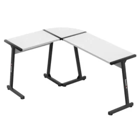 Huzaro Hero 6.0 bílá / Rohový herní stůl / 112 x 147 cm / pravá i levá montáž (HZ-HERO 6.0 WHITE)