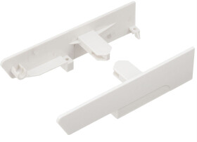 Strong SB držák čelního profilu H140 barva: bílý, :: kulatý (328811)