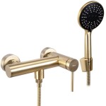 REA - Sprchová baterie FOSS Brush Gold REA-B5113