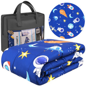 Dětská senzorická zátěžová deka 3 kg – 100 x 150 cm