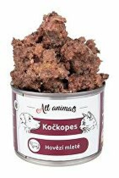 All Animals kočkopes Hovězí mleté 200g
