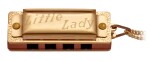 Hohner Little Lady, gold plated with necklace