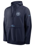 Nike Pánská bunda Tennessee Titans NFL 2026 Rivalries Sideline Half-Zip Anorak Velikost: L