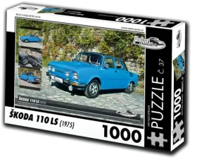RETRO-AUTA Puzzle č. 37 Škoda 110 LS (1975)