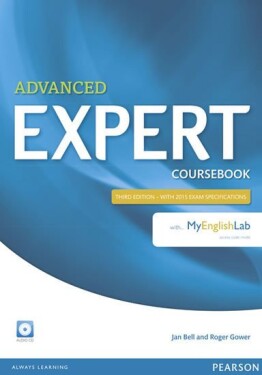 Expert Advanced 3rd Edition Coursebook w/ Audio CD/MyEnglishLab Pack - Jan Bell