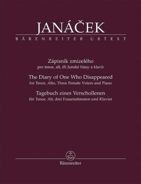 Zápisník zmizelého - Leoš Janáček