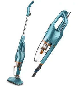 Deerma DX900 světle modrá / Tyčový vysavač / 600 W / 1.2 l / bezsáčkový / 75 dB / 14 000 Pa (DX900)