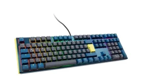 Ducky One 3 Daybreak MX-Black modrá / Herní klávesnice / podsvícená / mechanická / drátová (USB) / DE (DKON2108ST-ADEPDDBBHHC1)