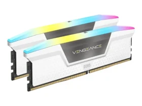 Corsair Vengeance RGB 64GB (2x32) DDR5 6400MHz bílá / C32 / DIMM / XMP 3.0 (CMH64GX5M2B6400C32W)