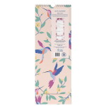 Busy B Nástěnný kalendář Slim Birds 2026, multi barva, papír