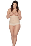 Dámská stahovací tanga Glam string beige - MITEX béžová XXL