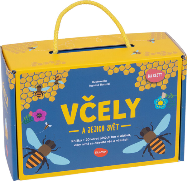Na cesty Včely a jejich svět - BOX kniha a hry