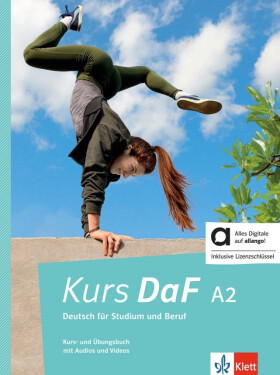 Kurs DaF 2 (A2) - Hybride Ausgabe - Kurs./Übungsbuch + MP3/Video allango.net + Lizenz (24 Monate) - Simone Weidinger