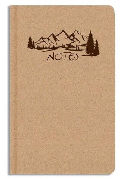 Notes A5 kraft Hory