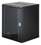 Digitus DN-37115 černá (RAL 9005) / Nástěnná skříň / 19" / 16U / 600x600mm / nesmontovaná (DN-37115)