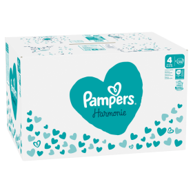 Pampers Harmonie Plenky Velikost 4, 174 Plenek, 9kg-14kg