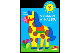 Vybarvi nalep! Koník