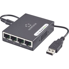 Renkforce RF-4270245 RF-4270245 síťový switch 4 porty 1000 MBit/s USB napájení