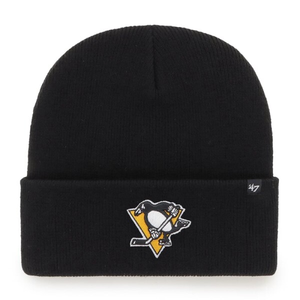 47 Brand Pánská Zimní Čepice Pittsburgh Penguins Haymaker '47 CUFF KNIT