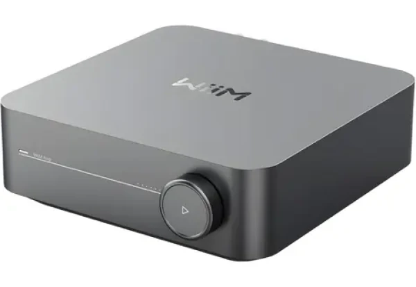 WiiM Amp tmavě šedá / Streamovací zesilovač / 60W/120W / HDMI ARC / Wi-Fi / Bluetooth 5.0 / AirPlay 2 (57231)