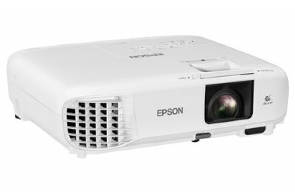 EPSON EB-W49 bílá / 3LCD / 1280 x 800 / 3800 ANSI / 16 000:1 / 2x VGA / 2x HDMI / USB / LAN / RS-232C / Repro 5W (V11H983040)