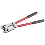 Knipex 97 52 05 Lisovací kleště i pro dvouruční ovládání 250mm / 0.5 - 6.0mm2 / AWG 20-10 / Hnízd: 3 (97 52 05)