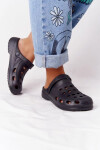 Dámské Nazouváky Černé Pěnové Crocsy EVA 41