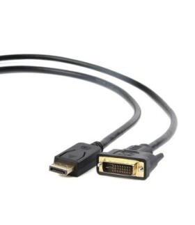 Gembird CC-DPM-DVIM-3M kabel DisplayPort na DVI 3m černá / DisplayPort (M) / DVI 24+1 (M) (CC-DPM-DVIM-3M)