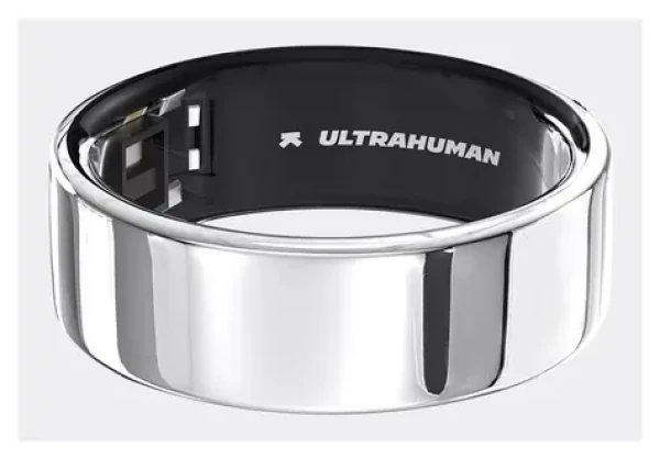 Ultrahuman Ring Air stříbrná vel. 9 / Chytrý prsten (UHRA-AS-09)
