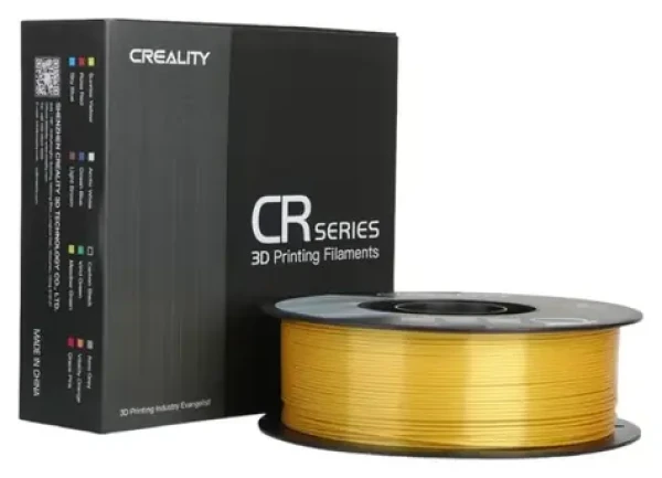 Creality Filament CR-Silk PLA zlatá / Struna pro 3D tiskárnu / PLA / 1.75mm / 1kg (3301120001)