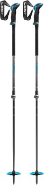 Skialpové hole LEKI Guide Lite 2, silvergray/petrol/black, 110-145