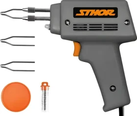 STHOR Pájka transformátorová 100 W / Pájka transformátorová / v kufříku s příslušenstvím / hrot 1,8 mm (TO-79354)