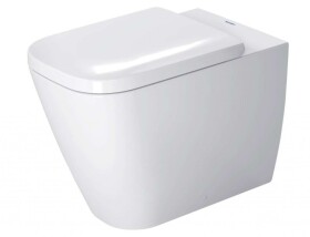 DURAVIT - Happy D.2 Stojící WC, zadní odpad, s HygieneGlaze, bílá 2159092000