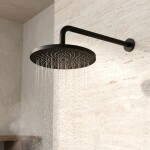 REA - Kulatá dešťová sprcha JS-021B Black REA-P0615