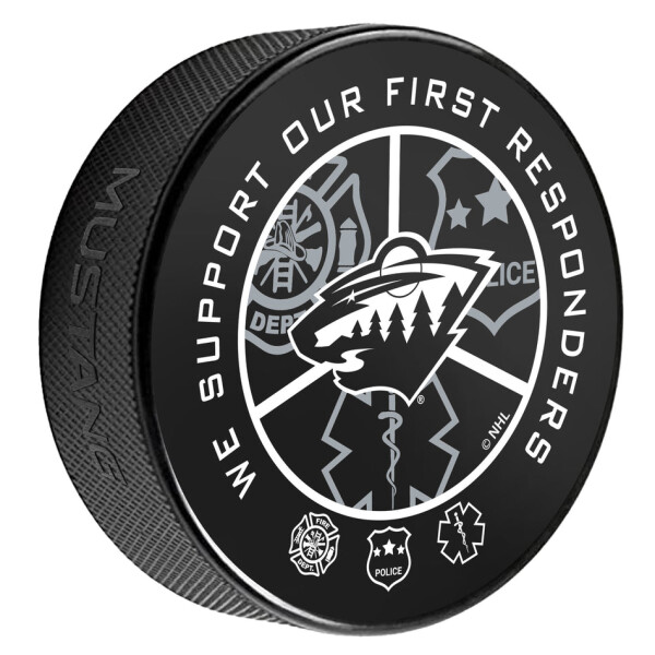 Mustang Puk Minnesota Wild NHL Printed First Responders