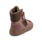 Dívčí zimní barefoot boty UP HILL WOOL Dark Pink Froddo G3160262-10 - 29