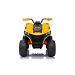 Mamido Dětská elektrická čtyřkolka Fast Wheel 4x4 žlutá