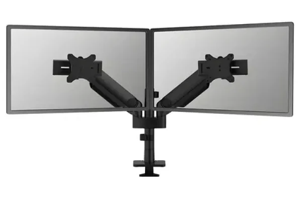 Neomounts TIS DS65S-950BL2 černá / Stolní držák pro 2 monitory / velikost 24-34" / VESA 75x75-100x100 / nosnost 11 kg (DS65S-950BL2)