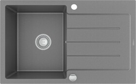 MEXEN - Bruno granitový dřez 1 s odkapávačem 795x495 mm, šedá 6513791010-71