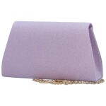 Módní dámská plesová kabelka Moon Jamia, fialová