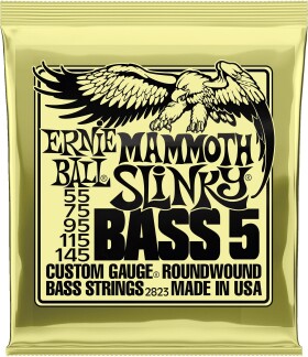 Ernie Ball 2823 Mammoth Slinky Nickel Wound 5-String Bass