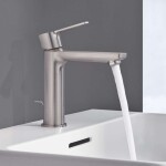GROHE - Lineare Umyvadlová baterie s výpustí, supersteel 32114DC1