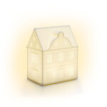 Cam Cam ApS Noční světýlko Copenhagen House, bílá barva