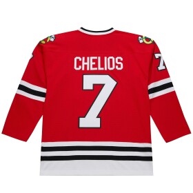 Mitchell & Ness Pánský dres Chicago Blackhawks NHL Chris Chelios #7 1991-92 Premium Power Play Velikost: 2XL