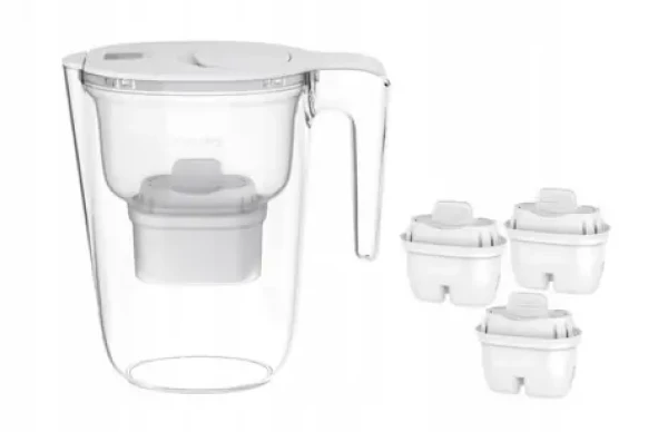 Philips AWP2943WHT bílá / filtrační konvice / 2.6 l / 3x Micro X-Clean filtr / s časovačem (AWP2943WHT3/58)