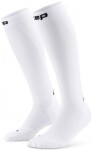 CEP dámské běžecké kompresní podkolenky 5.0 - white Velikost: IV (39-44 cm obvod lýtka)