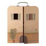 Maileg Domeček pro myšky Maileg Big Sister / Big Brother SuitCasa, hnědá barva, kov, papír