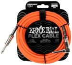 Ernie Ball Flex Instrument Cable Straight/Angle 20ft Orange